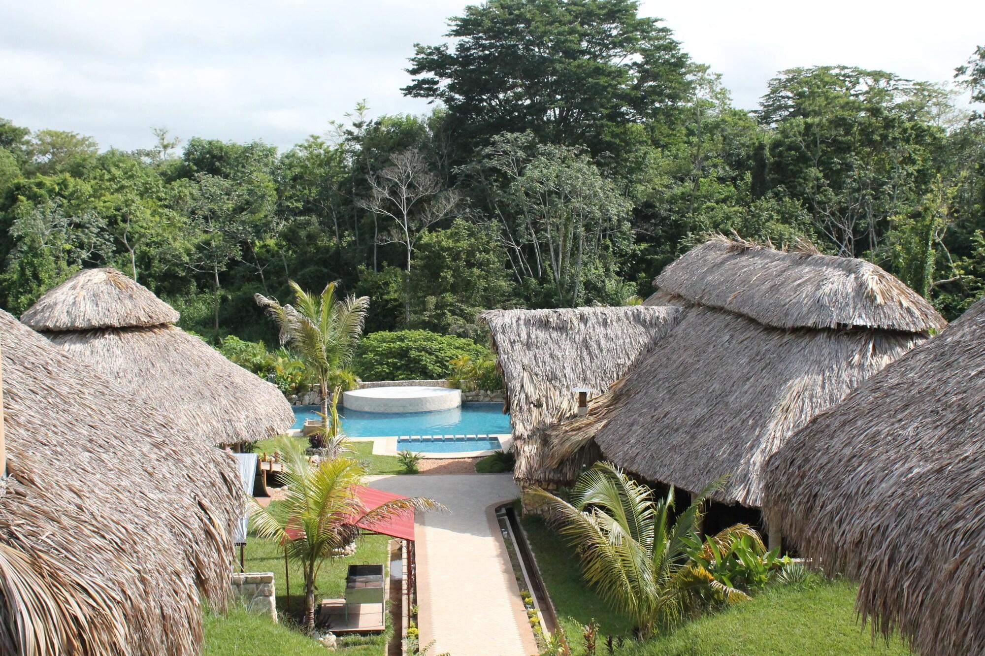 Axkan Palenque Bagian luar foto